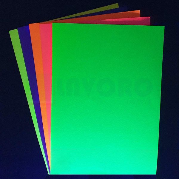 Papel Neon Plus 240g 30x60 - Roxo c/ 21 Folhas