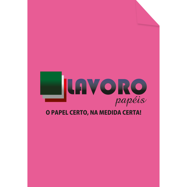 Cartolina Rosa 150g A4 - 50 Folhas