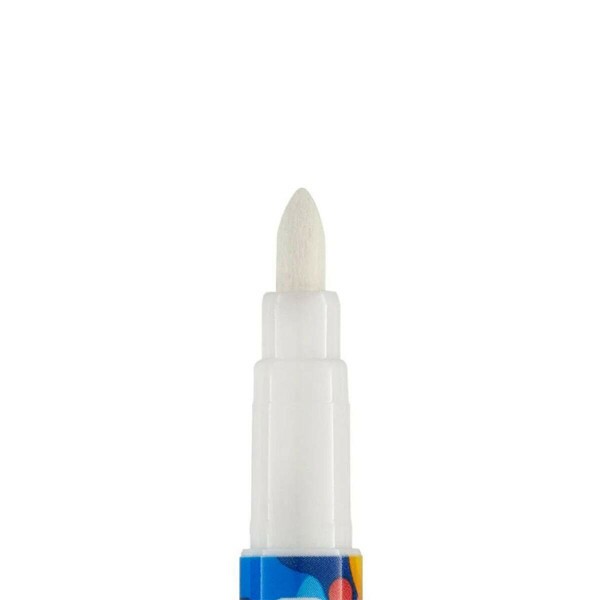 CANETA PARA TECIDO COR BRANCA - BRW