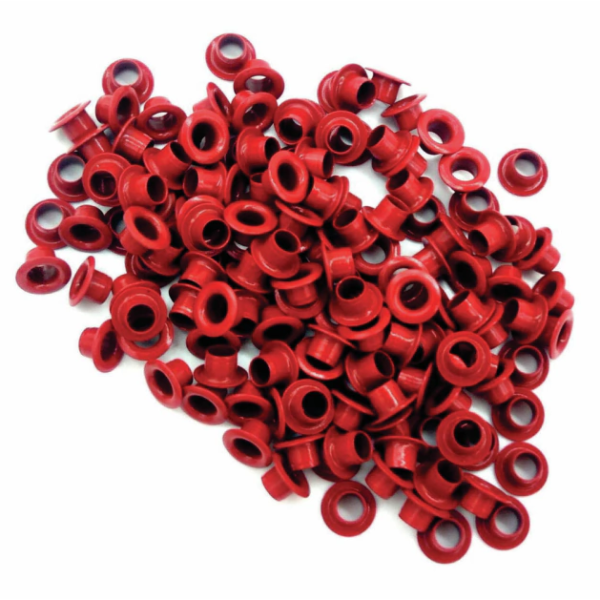 Ilh�s de Alum�nio N� 54 8g - Vermelho