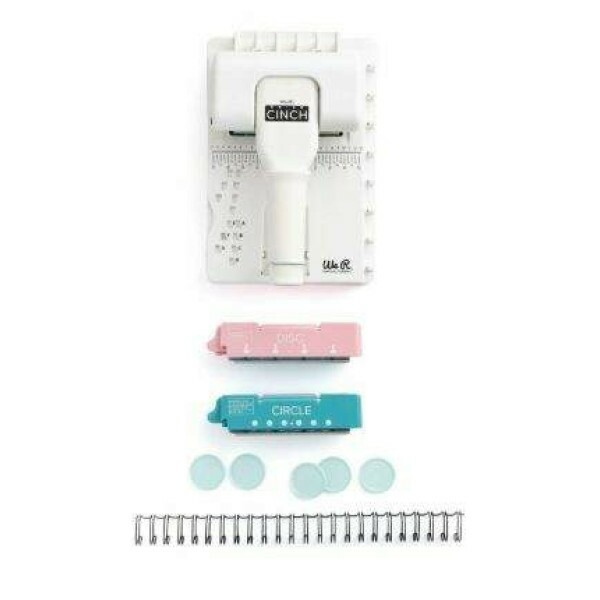 Mini Encadernadora Multi Cinch Disco e Circulo - We R Memory Keepers ...