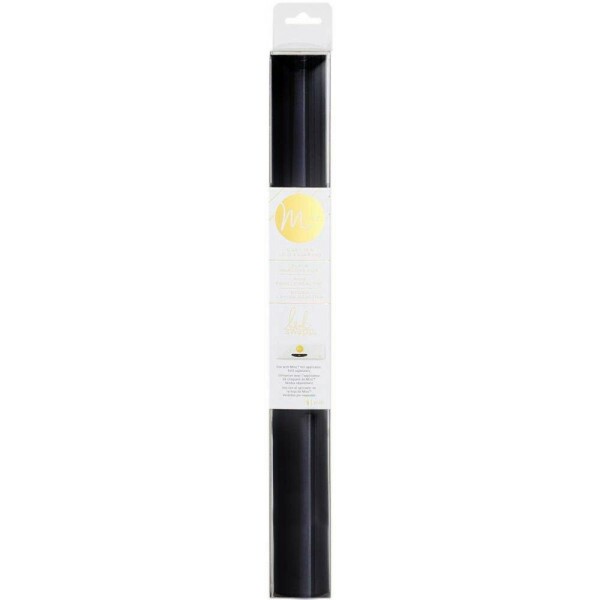 Folha de Foil Preto em rolo para Minc Foil - 31cm largura x 3 mts de comprimento