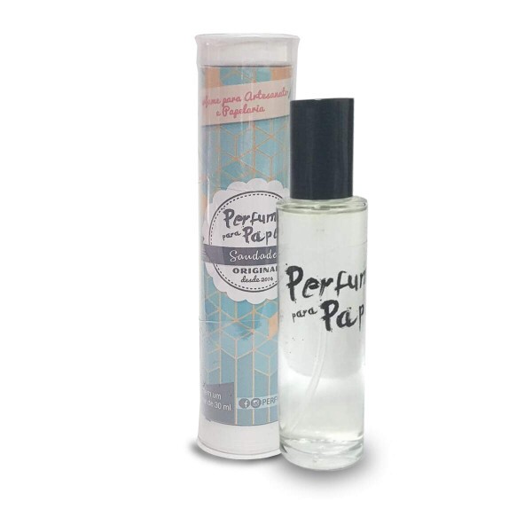 Perfume para Papel - Aroma Saudade 30ml + Embalagem Colecion�vel