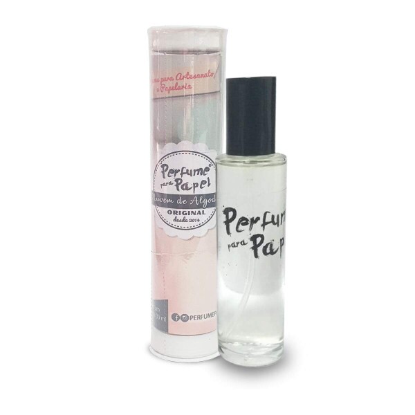Perfume para Papel - Aroma Nuvem de Algodo 30ml + Embalagem Colecionvel