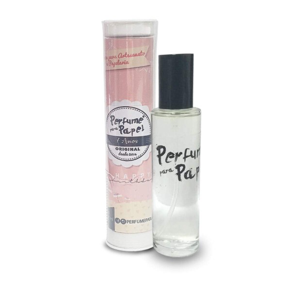 Perfume para Papel - Aroma 7 Anos 30ml + Embalagem Colecionvel