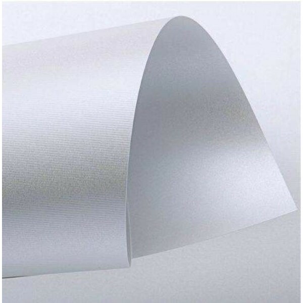 Papel Color Plus - Prola Aspen Linear Branco 240g A4 27 Folhas