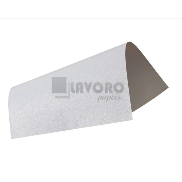 Papel Perolizado Floren�a Branco 250g A4 - 09 Folhas
