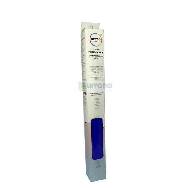 Filme de Recorte Termocolante Azul Royal 25x50cm - RPTCO