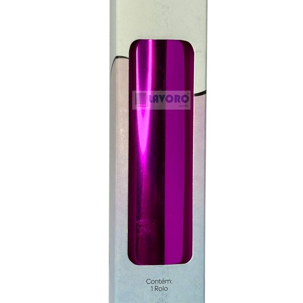 Filme de Recorte Termocolante Magenta Espelhado 25x50cm - RPTCO