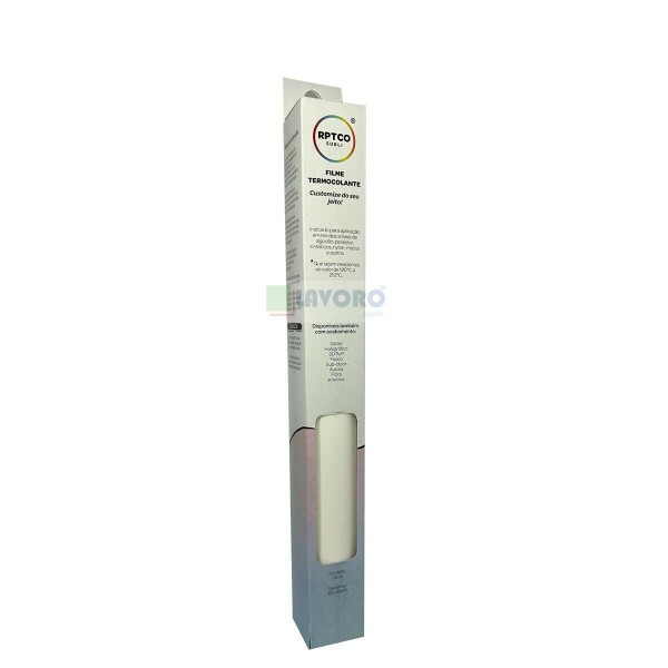 Filme de Recorte Termocolante Branco 25x50cm - RPTCO