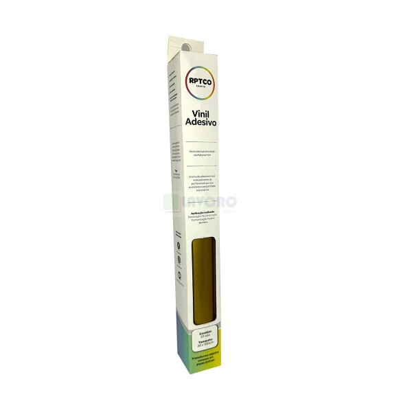 Vinil Adesivo Ouro 30x100cm - RPTCO