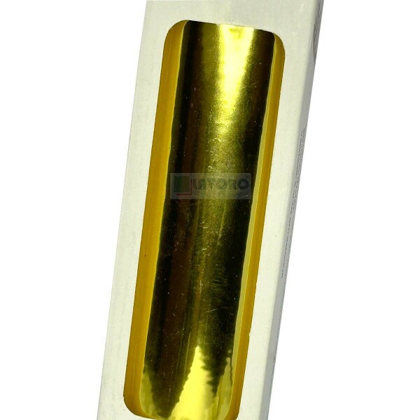 Vinil Adesivo Poliester Ouro Metlico 30x100cm - RPTCO