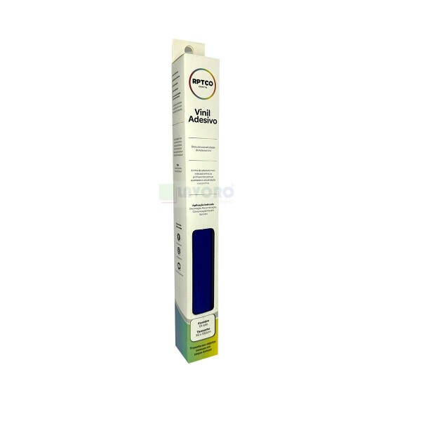 Vinil Adesivo Azul Marinho 30x100cm - RPTCO