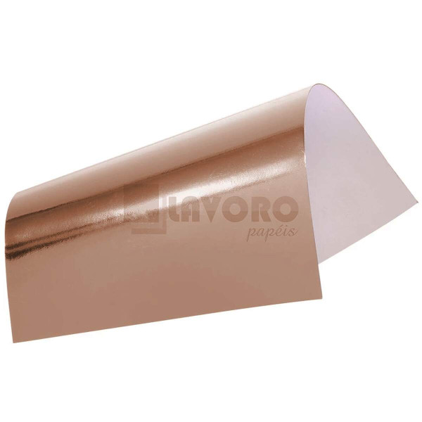 Papel Laminado Nude 180g A4 - 09 Folhas - Metallik