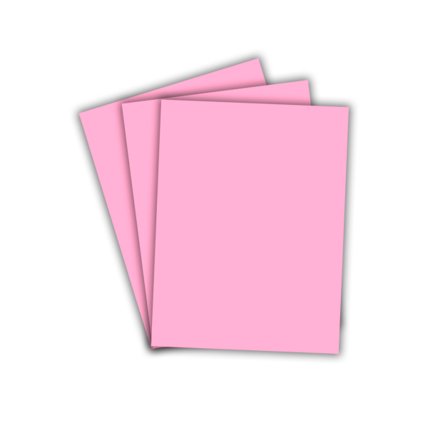 Papel Color Plus Colorido Rosa 180g A4 c/ 50 Folhas - Master