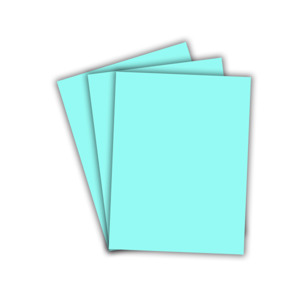Papel Color Plus Colorido Azul 180g A4 c/ 50 Folhas - Master