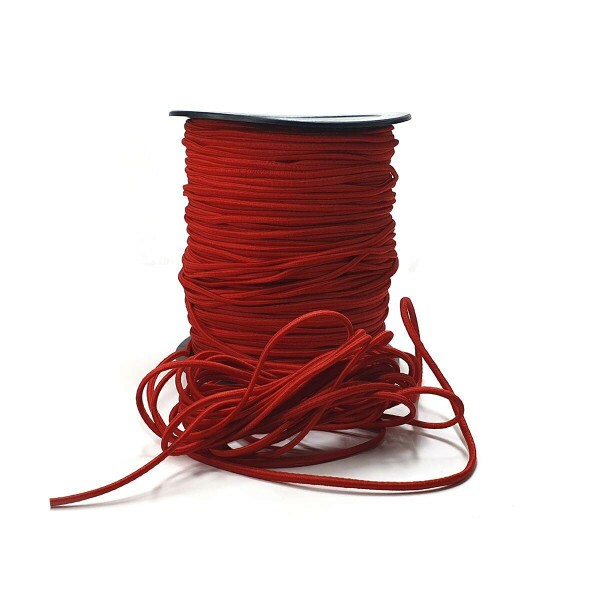 Elstico Rolio 2mm x 2 mts - Vermelho