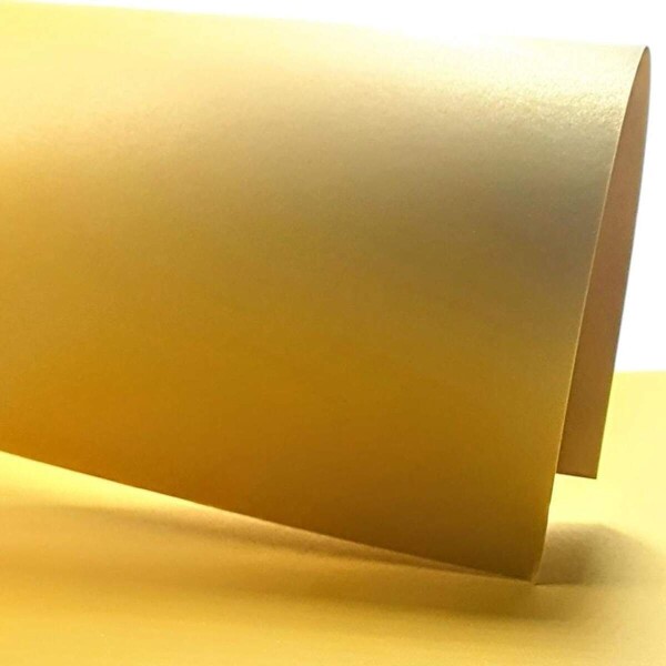 Perolizado Light Gold (Ouro) 250g A4 c/ 9 Folhas