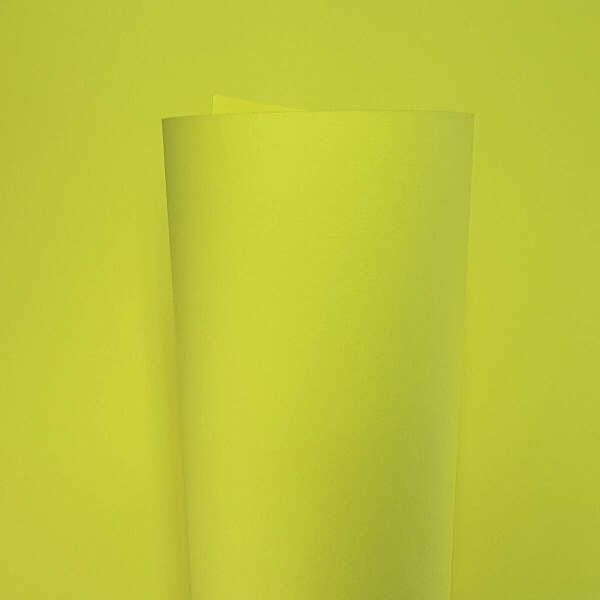 Colorido Lumicor Amarelo 180g A4 c/ 9 Folhas