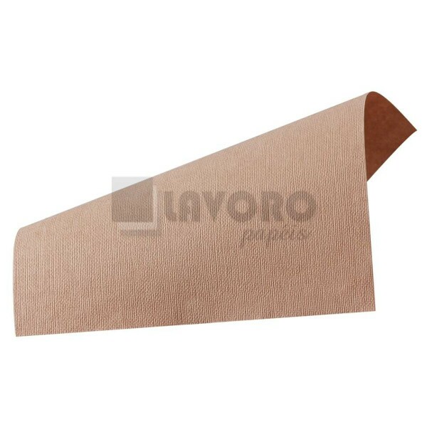 Papel Texturizado Savana Marfim 120g - A4 - 18 Folhas