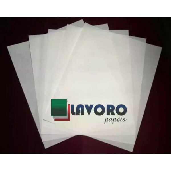 Papel Vegetal Translcido 140g A4 - 05 Folhas