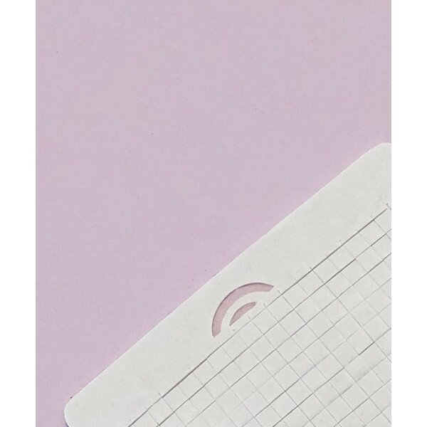 Fita Banana Adesiva Colorida Pr� Cortada Colorup 5mm - Rosa Pastel
