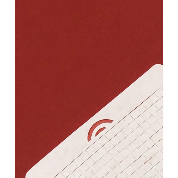 Fita Banana Adesiva Colorida Pr� Cortada Colorup 5mm - Vermelho T�quio