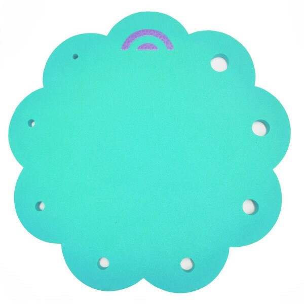 FlowerUp Grande Tapete Boleador - Turquesa