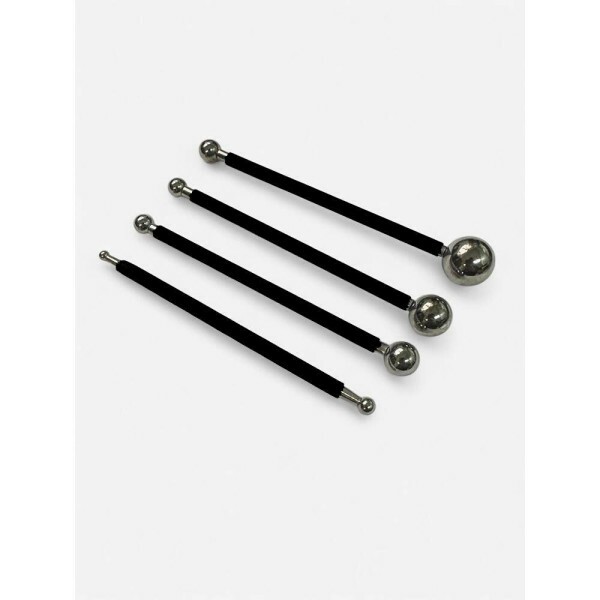 Kit 4 Boleadores c/ 8 Pontas - Preto