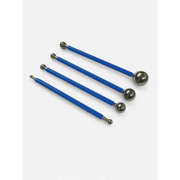 Kit 4 Boleadores c/ 8 Pontas - Azul Claro