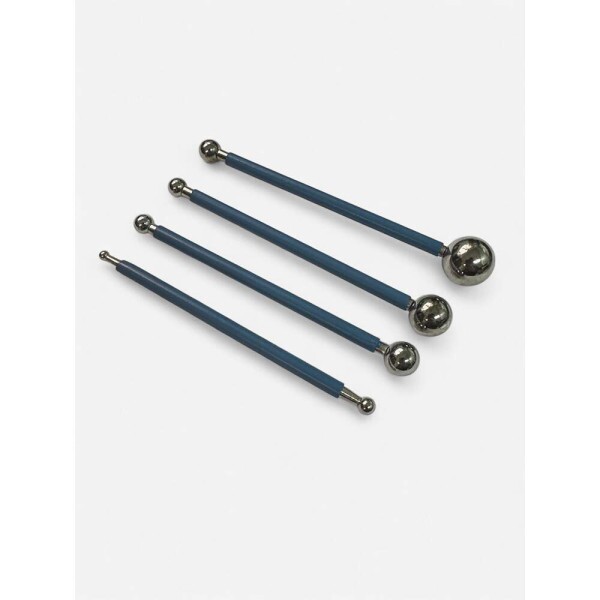 Kit 4 Boleadores c/ 8 Pontas - Azul Marinho