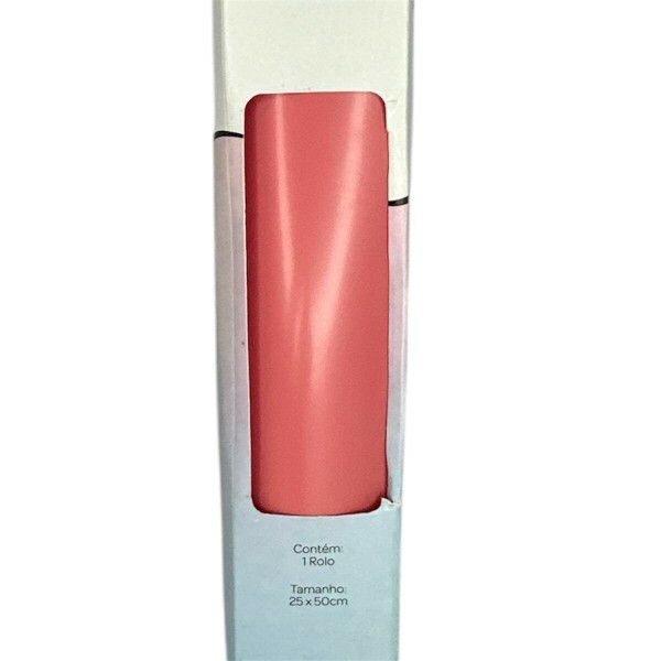 Filme de Recorte Termocolante Coral 25x50cm - RPTCO