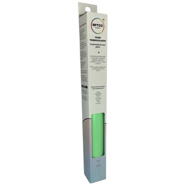 Filme de Recorte Termocolante Sweet Mint 25x50cm - RPTCO