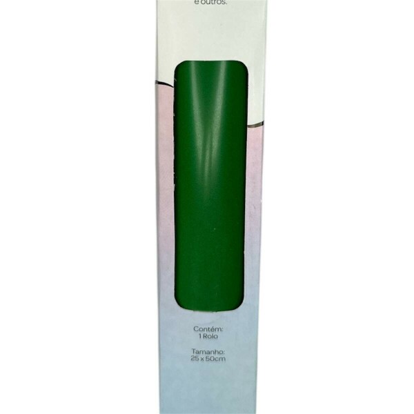 Filme de Recorte Termocolante Verde Flock 25x50cm - RPTCO