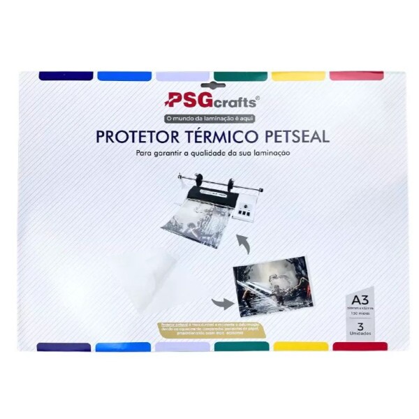 Petseal Protetor T�rmico A3 - Plastifica��o Perfeita em 150 Micras