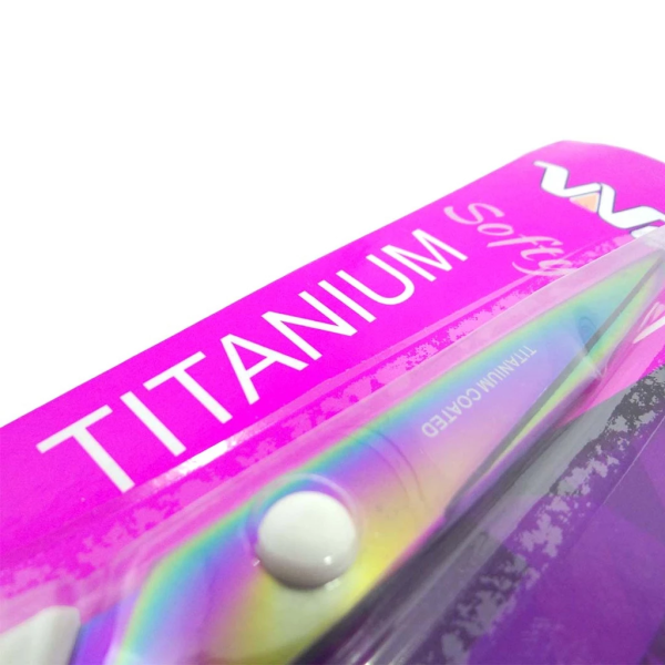 Tesoura Titanium Softy Branco - Westpress