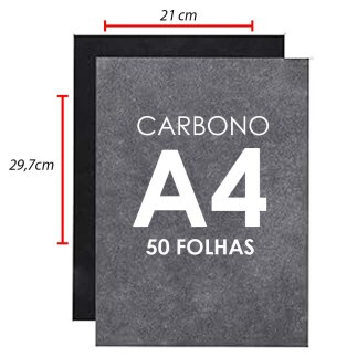 Papel Carbono A4 50 Folhas