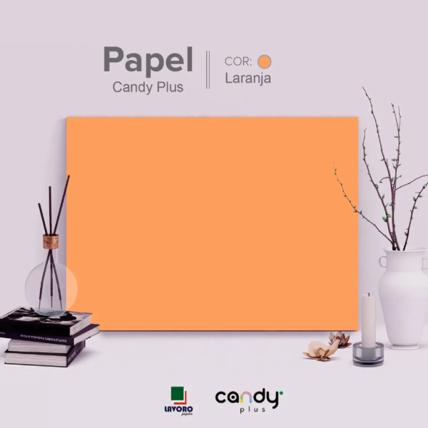 Papel Color Plus FOLHA GR�FICA 66x96 120g Kit c/10 Folhas