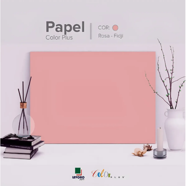 Papel Color Plus FOLHA GR�FICA 66x96 120g Kit c/10 Folhas