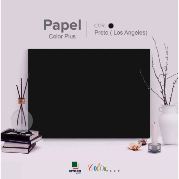 Papel Color Plus FOLHA GR�FICA 66x96 120g Kit c/10 Folhas