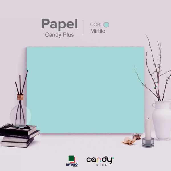 Papel Color Plus FOLHA GR�FICA 66x96 120g Kit c/10 Folhas