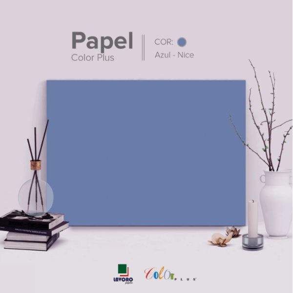 Papel Color Plus FOLHA GR�FICA 66x96 120g Kit c/10 Folhas