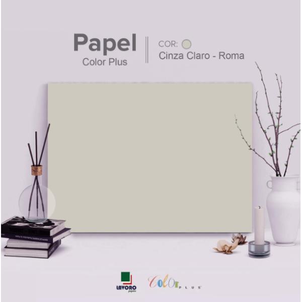 Papel Color Plus FOLHA GR�FICA 66x96 120g Kit c/10 Folhas