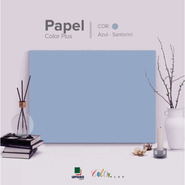 Papel Color Plus FOLHA GR�FICA 66x96 120g Kit c/10 Folhas