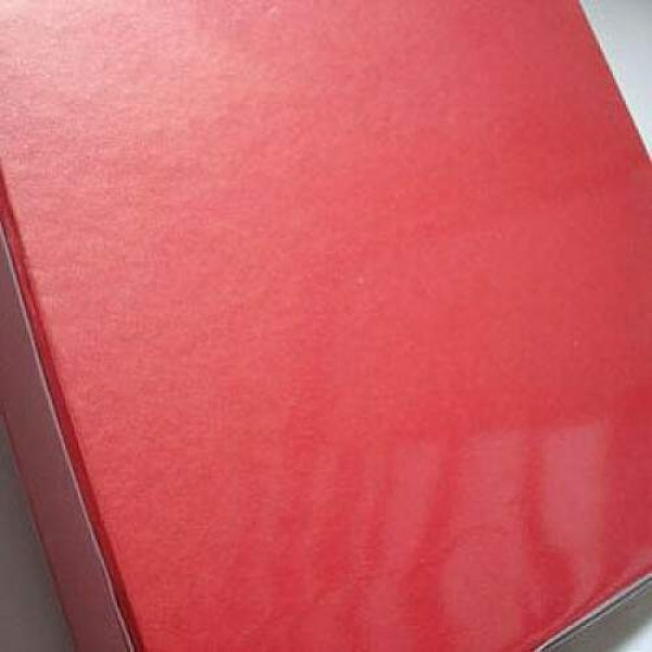�lbum Papel G Oficina do Papel - Vermelho