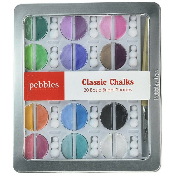 Kit Chalk Basic Bright Shades - Pebbles