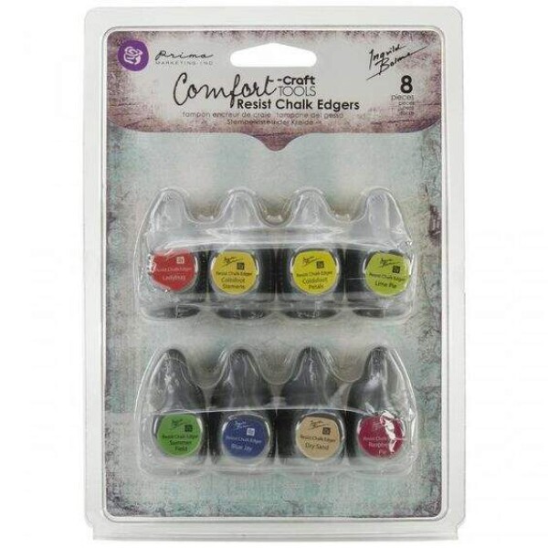 Kit com 8 Carimbeiras Resist Permanent Chalk - Prima Marketing
