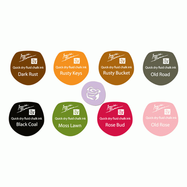 Kit com 8 Carimbeiras Resist Permanent Chalk - Prima Marketing