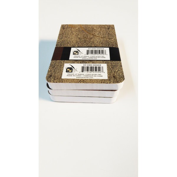 Kit 3 Blocos de notas c/ 80 p�ginas cada - DCWV