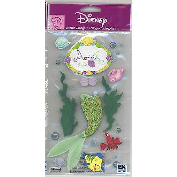 ADESIVO DISNEY EK SUCCESS - PRINCESAS Ariel
